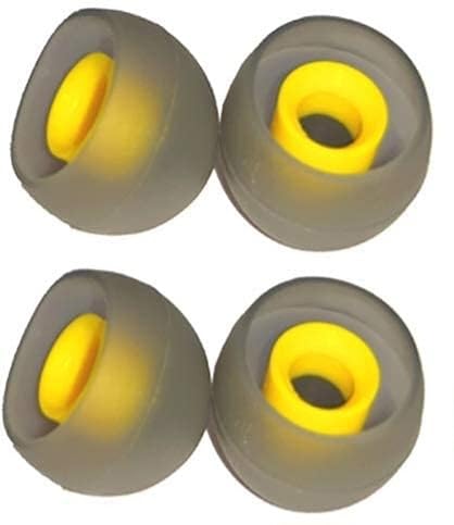 Silicone Rubber Earbuds for Realme Buds | Replacement Earpads & Earplugs | Medium Size Rubber Ear Cushions