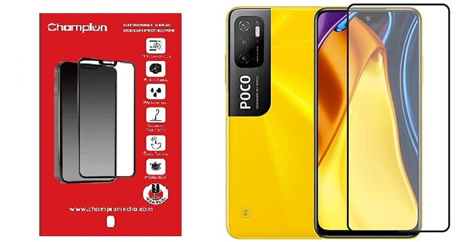 Champion Edge to Edge Screen Protector For Poco FGT 5G