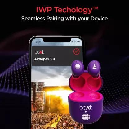 boAt Airdopes 383 SunBurn Edition with ASAP Charge Bluetooth Wireless in Ear Earbud