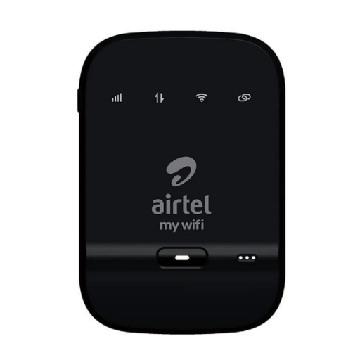 Airtel Xstream DigitalTV AMF-311WW 150Mbps Single_Band Data Card 4G Hotspot Support with 2300 Mah Battery (Black)