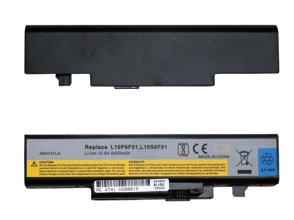 Lappy Power Laptop Battery For lenovo Y470 / Y570, 10.8V 4400mAh Compatible