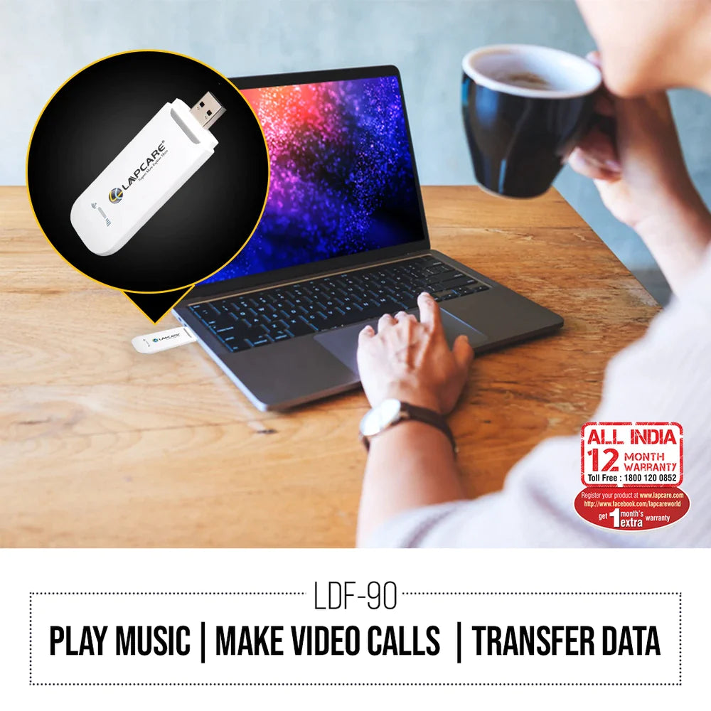 LAPCARE - LDF90 USB 4G MODEM WITH WIFI