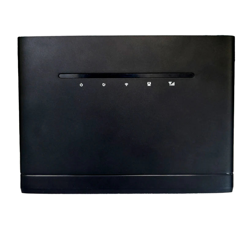 Lapcare 4G Sim 4 antena Wifi Router W123 (Black)