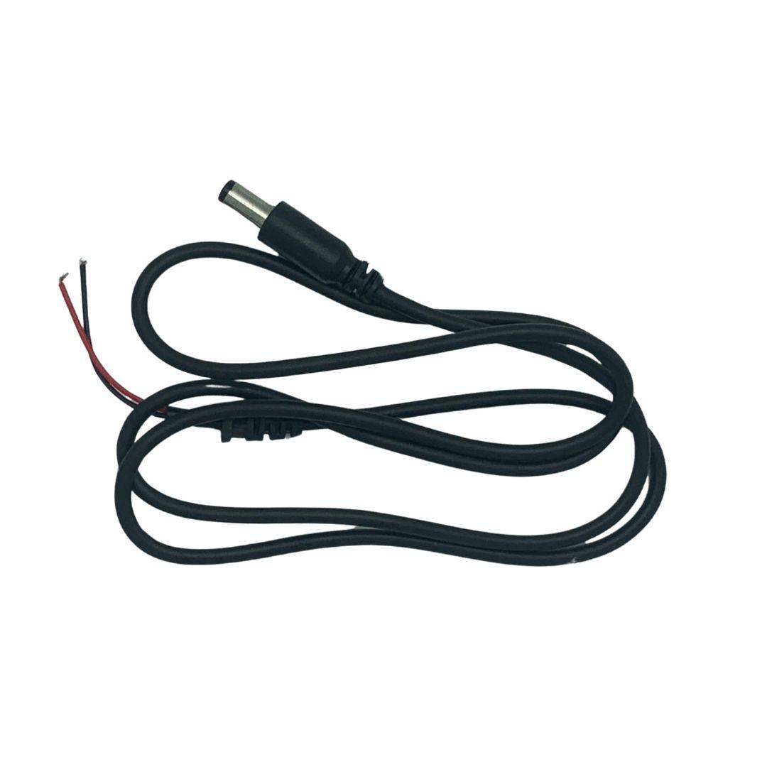 DC Power Cable (Pin Size 2.1mm*5.5mm) 1 Mtr