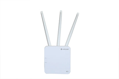 Lapcare WiFi 4G & 5G Router W111 4 Mbps All Sim Card Support (White, Dual Band)