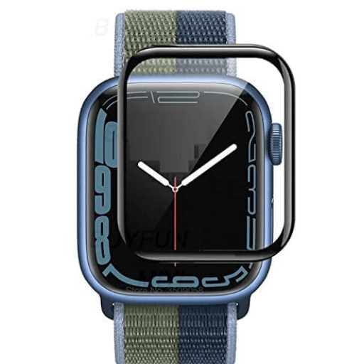 Apple Watch Screen Protector, 3D Full Curved Black Edge Screen Guard for Apple Watch Series 6,5,4 & SE (40mm)