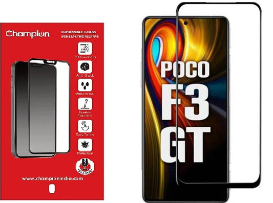 Champion Edge to Edge Screen Protector for Poco F3 GT