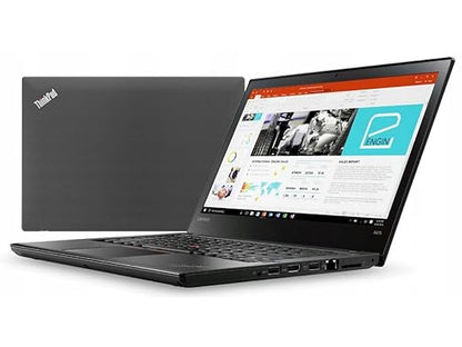 Lenovo ThinkPad A475 AMD PRO A12, 8 GB Ram, 256 GB SSD, Windows 10 Pro, (35.5cm) 14 Inches FHD Display (Refurbished )