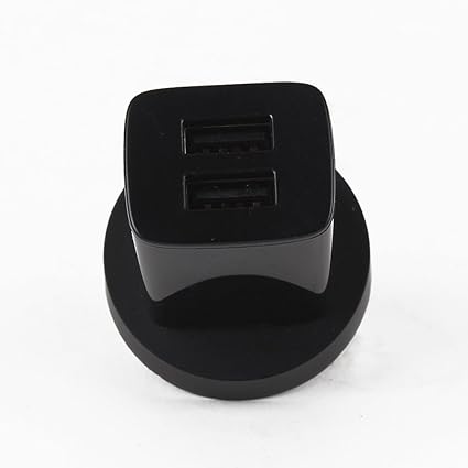 Motorola Moto SPN5879A Dual USB Wall Adapter  1150mAh Lithium-Ion Charger for Smartphones, Tablets, and Digital Cameras (Black)