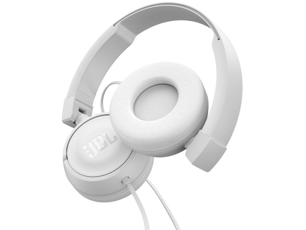 JBL T450 On-Ear Headphones (White)