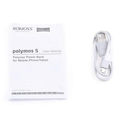 ROMOSS 5000mAh Portable Charger Polymos 5 Power Bank