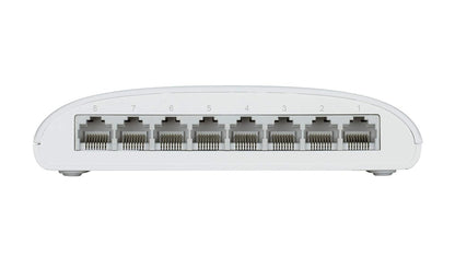 D-LINK DES-1008C 8-Port 10/100 Desktop Switch (White)