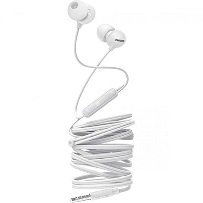 Philips SHE2405WT/00 Upbeat Wired in Ear Earphone with Mic (White)