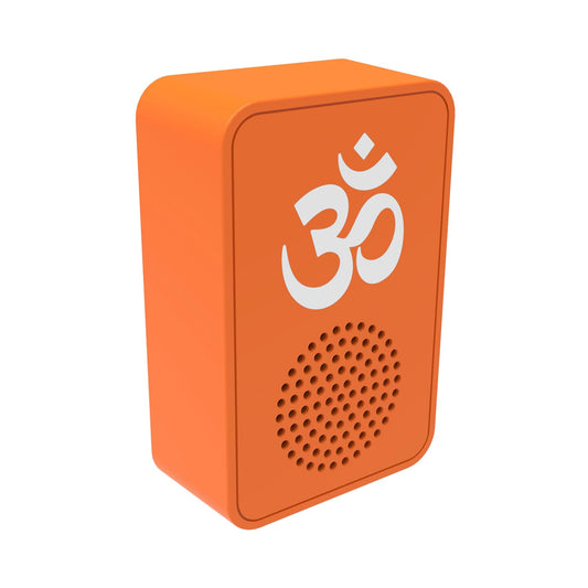 Carvaan Saregama Bhakti Plug Play Devotional Music Player - Pre-Loaded with 25 Mantras and Chalisa | Bluetooth Connectivity (Devotional Orange)