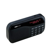 Portronics Plugs POR-141 Portable Speaker with FM & MicroSD Card Support (Black)