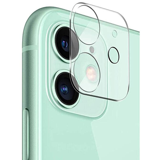Champion Back Camera Lens Protector Compatible for iPhone 11 with Slim 9H Hard 2.5D and Easy Installation kit (Transparent)