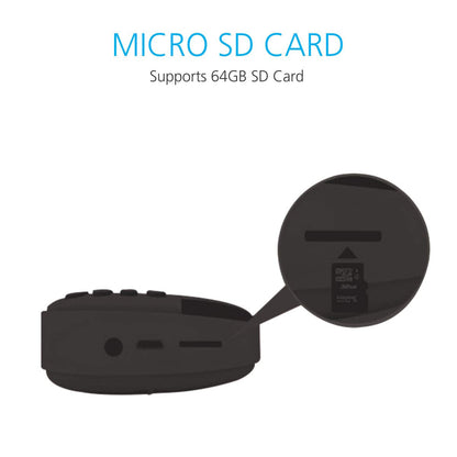 Portronics Plugs POR-141 Portable Speaker with FM & MicroSD Card Support (Black)