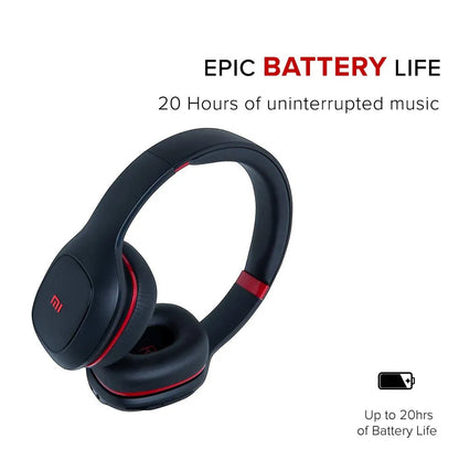 Mi Super Bass Bluetooth Wireless On Ear Headphones with Mic
