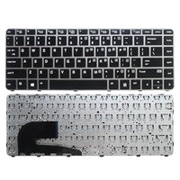 Laptop Keyboard for HP EliteBook 840 G3, 848 G3, 745 G4 Laptops With Silver Frame
