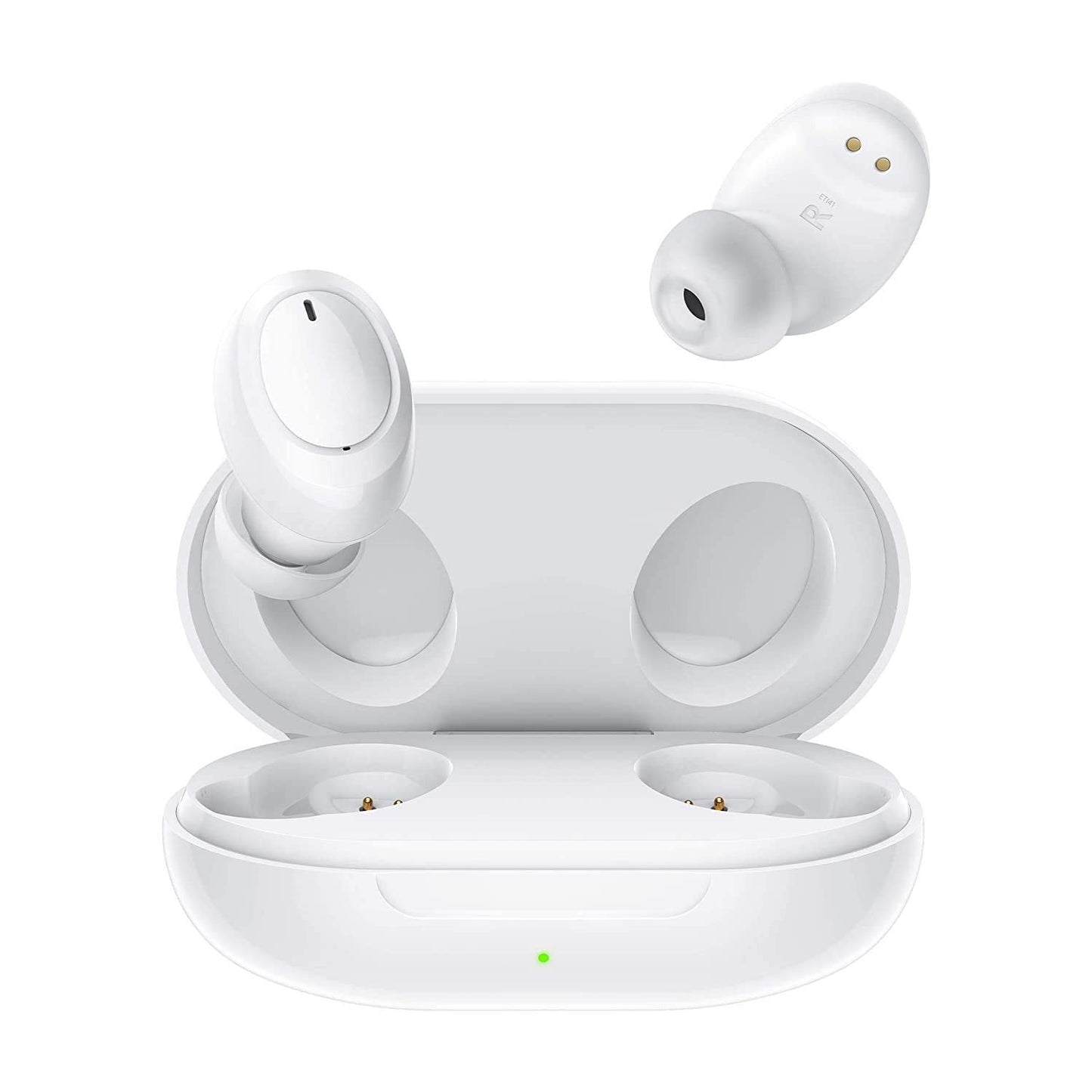 Oppo Enco W11 Bluetooth Truly Wireless in Ear Earbuds with Mic (White)