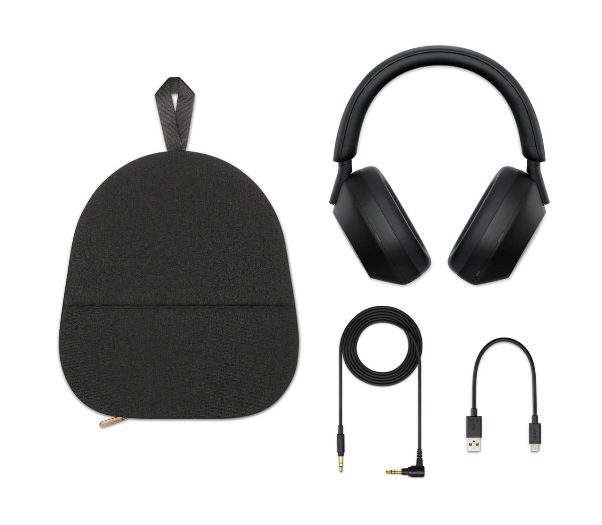 Sony WH-1000XM5 Wireless The Best Active Noise Cancelling Headphones, 8 Mics for Clear Calling, Battery- 40Hrs(w/o NC), 30Hrs(with NC), 3Hrs Playback, Multi Point Connectivity -Black