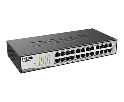 D-Link DES-1024D 24-Port Fast Ethernet Unmanaged Switch