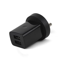 Motorola Moto SPN5879A Dual USB Wall Adapter 1150mAh Lithium-Ion Charger for Smartphones, Tablets, and Digital Cameras (Black)