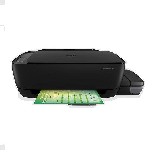 HP Ink Tank 415 All-in-one WiFi Colour Printer with Upto 6000 Black and 8000 Colour Pages Included in The Box. - Print, Scan & Copy for Office/Home (Black)
