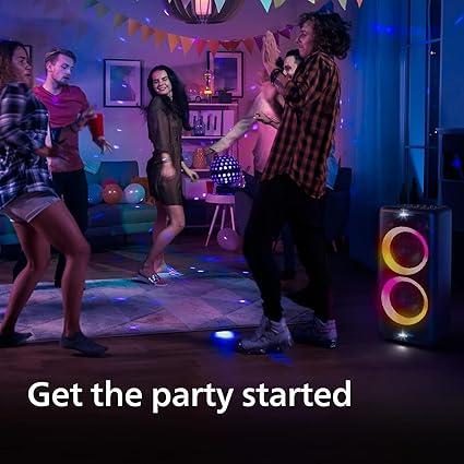 Philips TAX5206 Bluetooth Party Speaker, 160W, Black