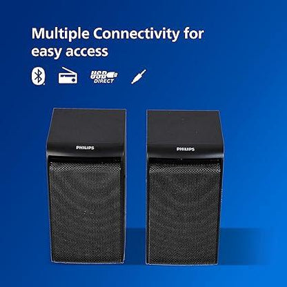 Philips Audio TAV5257 45W 2.1 Channel Multimedia Speaker
