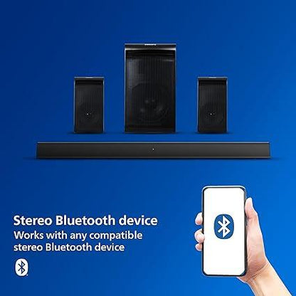 Philips Audio TAV5257 45W 2.1 Channel Multimedia Speaker