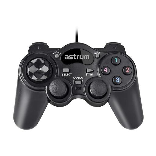 Astrum GP110 Wired USB PC Gamepad with 10 Buttons, Perfect Suitable for PUBG and Video Game
