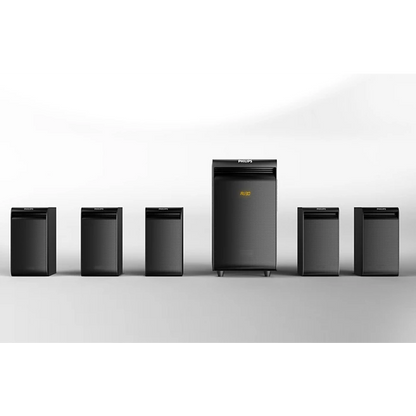 Philips TAV5557 80W 5.1 Channel Bluetooth Speaker, Black