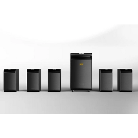 Philips TAV5557 80W 5.1 Channel Bluetooth Speaker, Black