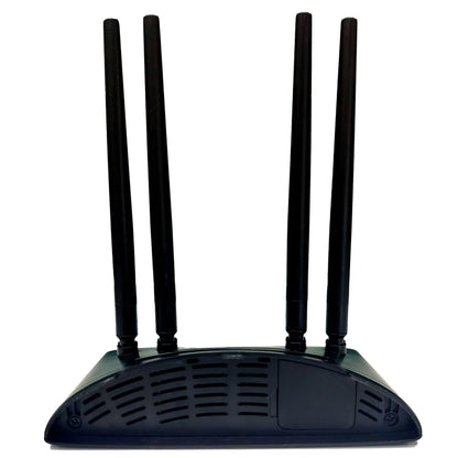 Lapcare 4G Sim 4 antena Wifi Router W123 (Black)