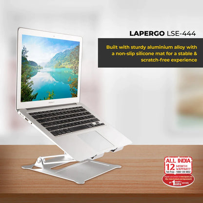 LAPERGO Foldable Aluminum Laptop Stand /Notebook Riser (LSE-444)