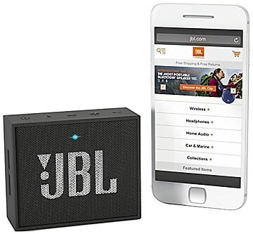 JBL GO Plus by Harman 3 Watt Wireless Bluetooth Portable Speaker (Black)