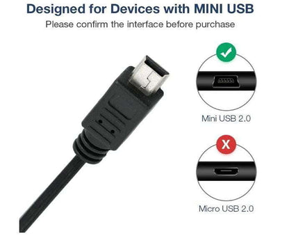 USB 2.0 A to 5 pin B Cable for External HDDS/Camera/Card Readers [video game] - 1.5M