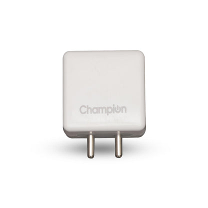 Champion Quick Charger 20W Combo offer (Pack Of 2)