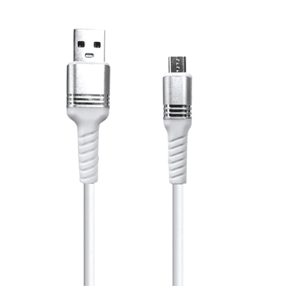 Champion USB to Micro 3Amp Data Sync & Charging Cable Metal 1M for all Android & USB Type-C Devices