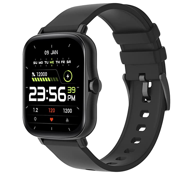 Fire-Boltt Beast Pro Bluetooth Calling, Heart Rate Full HD Touch Smartwatch Black