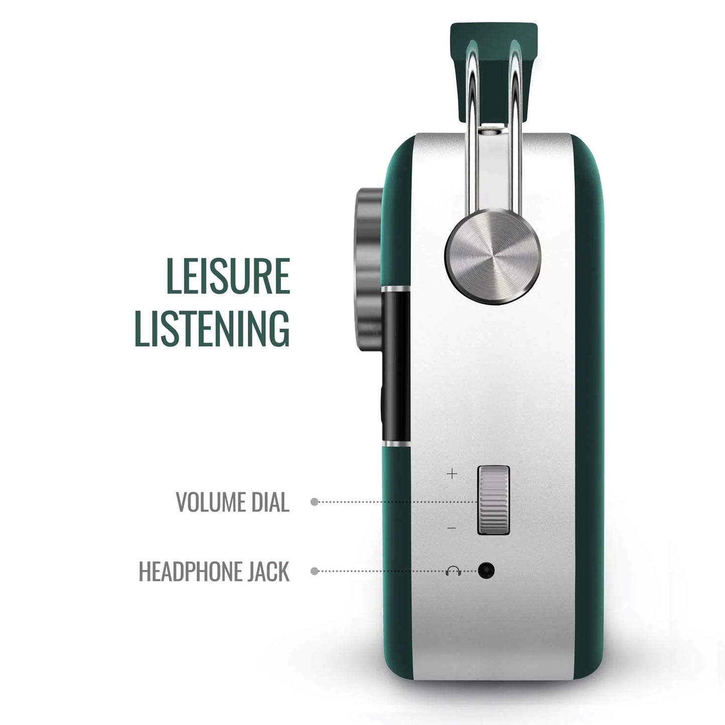 Saregama Carvaan 2.0 Portable Music Player with 5000 Songs, WiFi (Emerlad Green)-Renewed