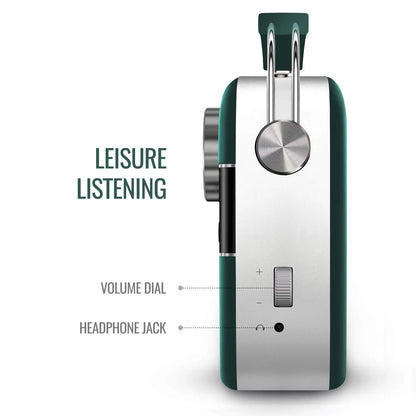 Saregama Carvaan 2.0 Portable Music Player with 5000 Songs, WiFi (Emerlad Green)-Renewed