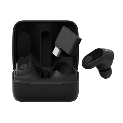 Sony INZONE Buds WF-G700N Truly Wireless Noise Cancelling Gaming Earbuds - 24 Hour Battery, USB-C Dongle, LE Audio (LC3), for Mobile, PC, PS5 (Black)