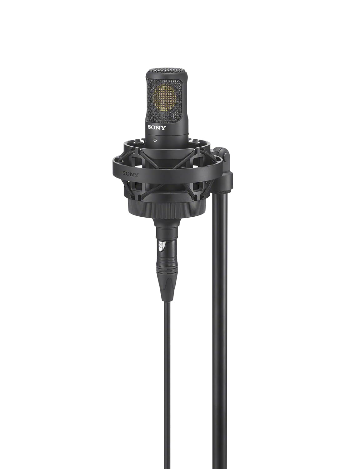 Sony C-80 Unidirectional Condenser Microphone for Home Studio Recording - Ideal for Vocals, Spoken Word, Guitar, Piano