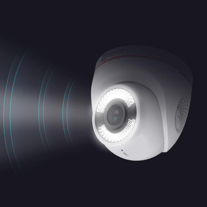 EZVIZ C4W Outdoor WiFi Security Camera|1080p FHD| Night Vision Upto 30m|Two Way Talk|Dust & Water Protection|Supports MicroSD Card