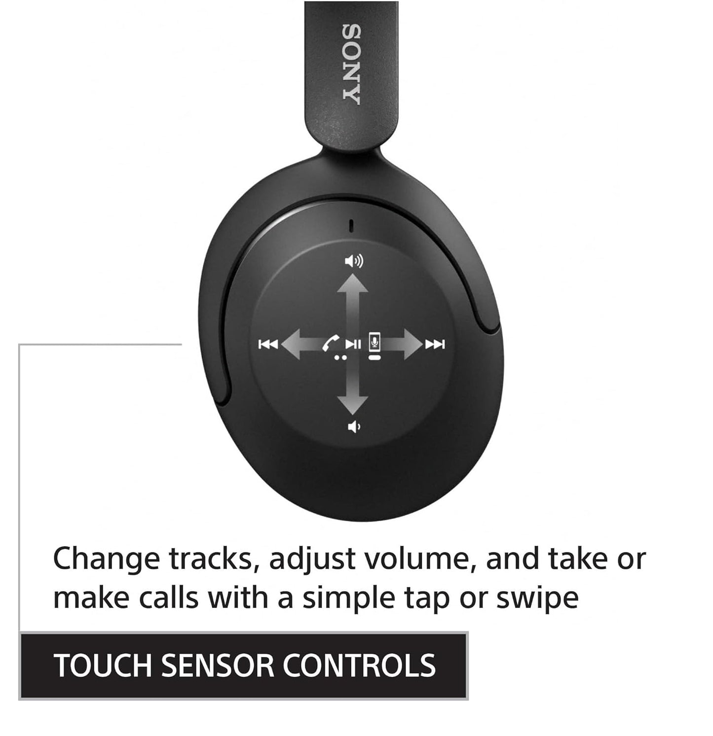 Sony WH-XB910N Extra BASS Noise Cancelling Headphones  Wireless Bluetooth Over-Ear Headset with Mic, Alexa, Google Fast Pair, AUX, Swift Pair, 30Hrs Battery Life (Black)