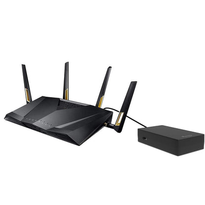 Quantum Qhm-660 UPS for Router, Intercom, CCTV, Set top Box (Black)