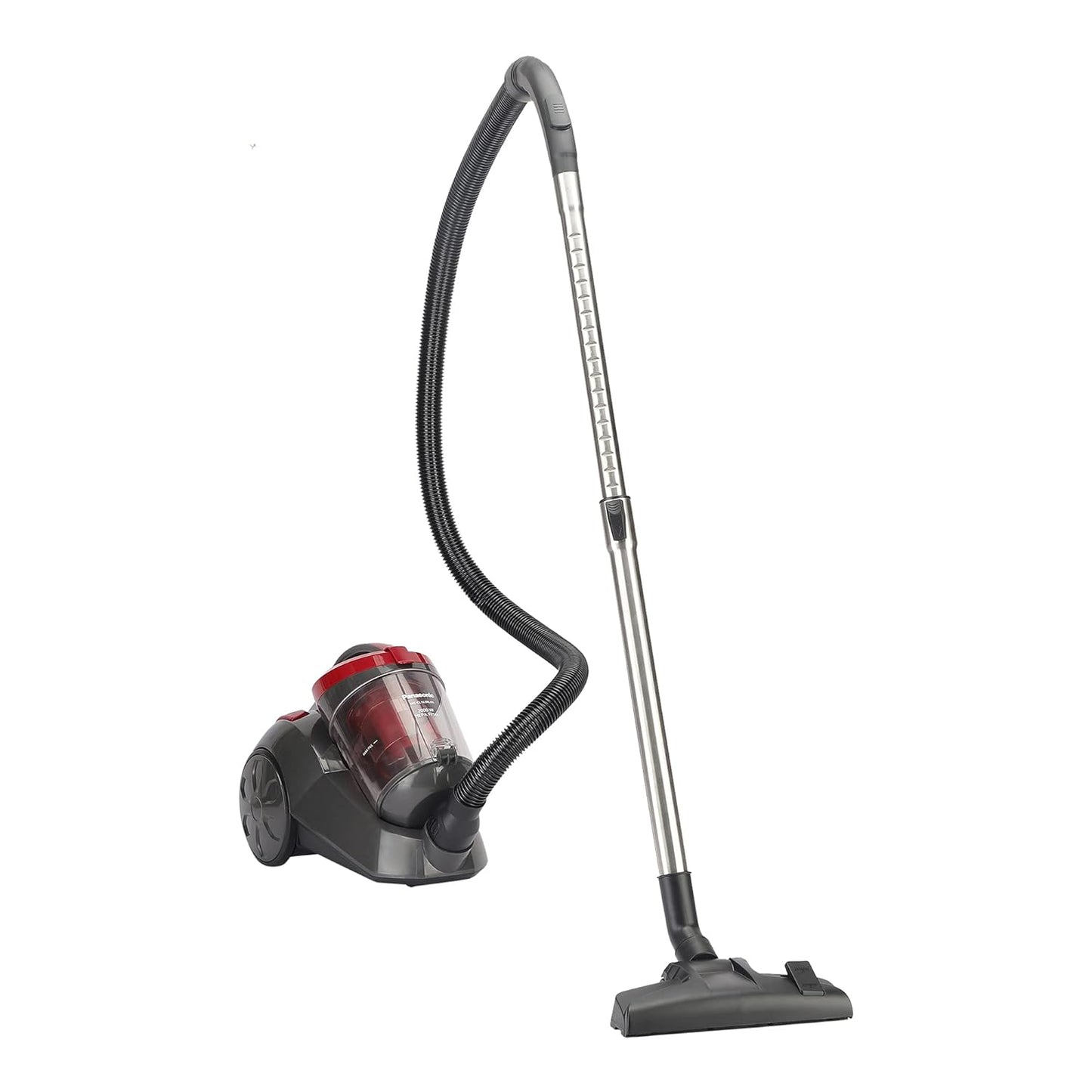 Panasonic Mc-Cl163Rl4X 2000W 3.0L Canister Vacuum Cleaner with Heilter (Open Box) ,Red