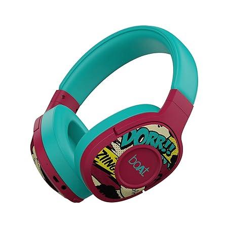 boAt Rockerz 550/558 Bluetooth Wireless Over Ear Headphones with Mic Upto 20 Hours Playback